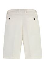 Load image into Gallery viewer, Cotton and linen bermuda-shorts
