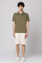 Load image into Gallery viewer, Cotton and linen bermuda-shorts
