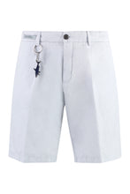 Load image into Gallery viewer, Cotton and linen bermuda-shorts
