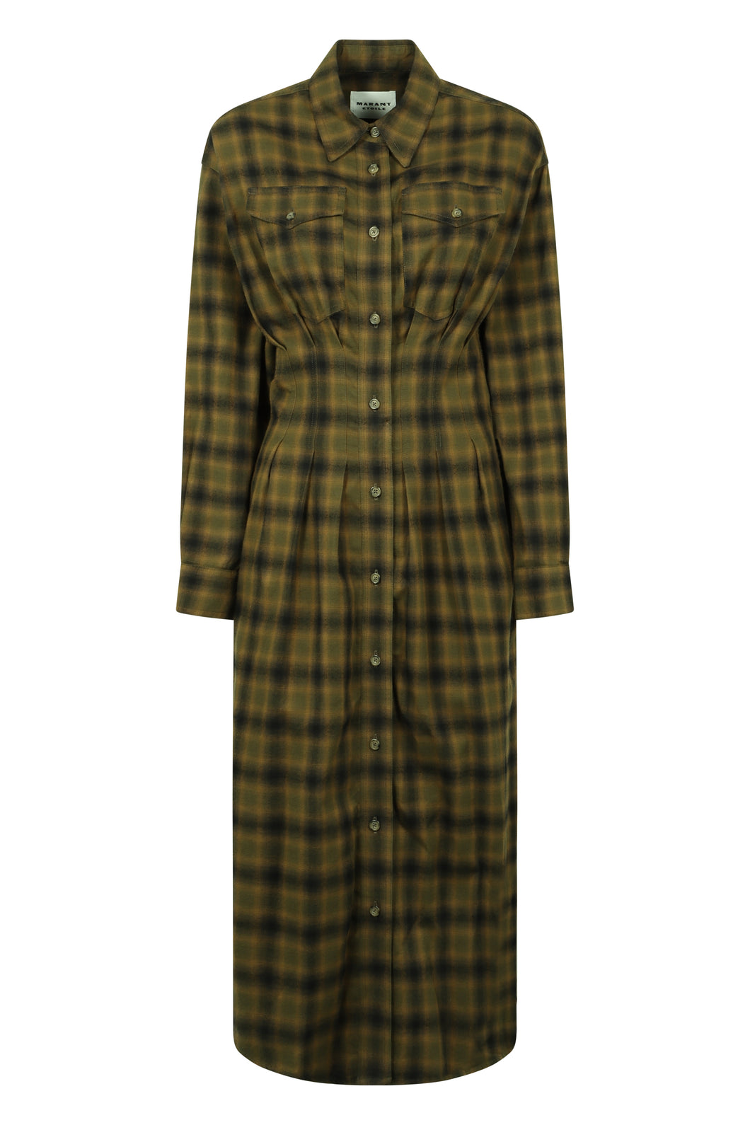 Cotton shirtdress