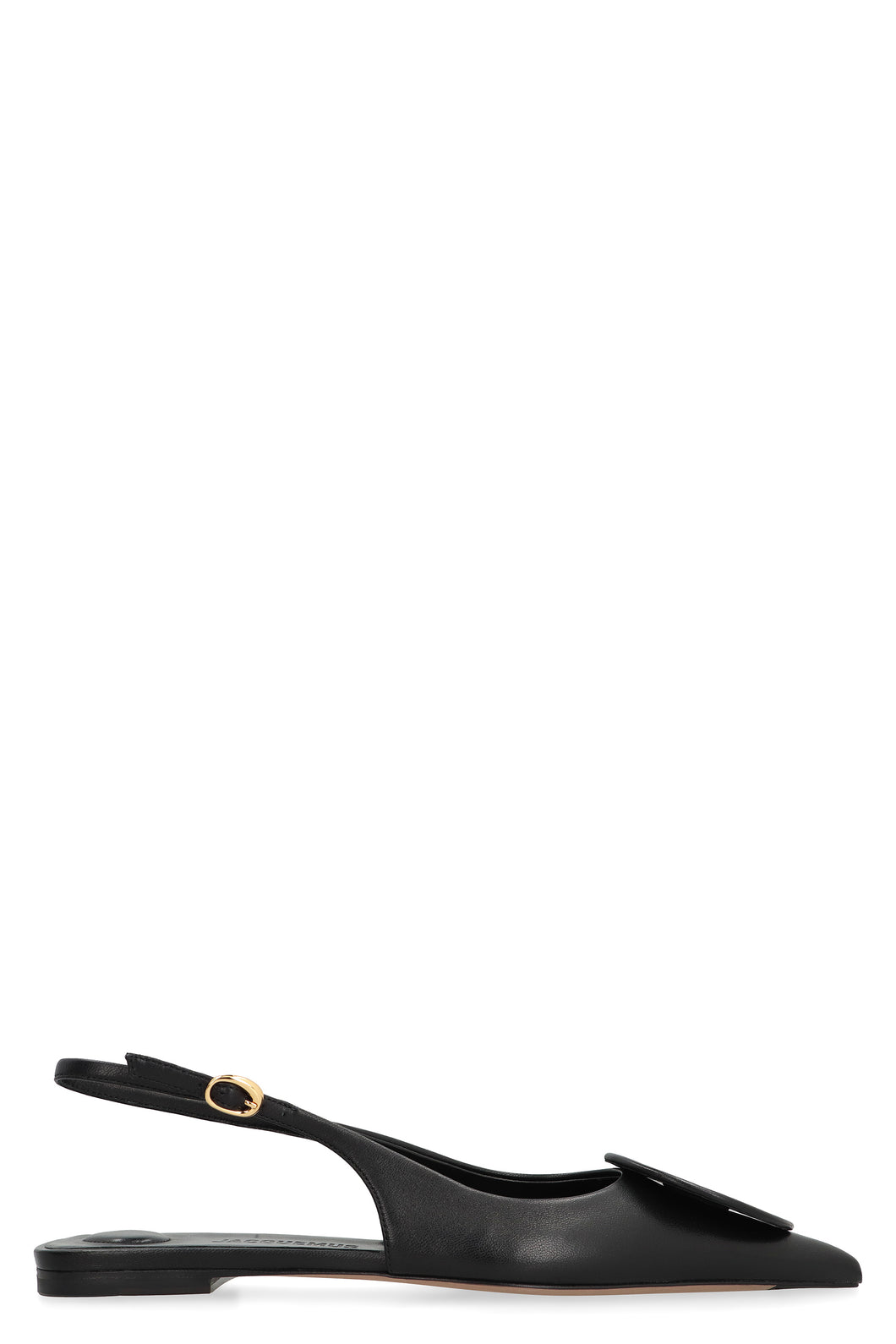 Duelo Leather slingback pumps