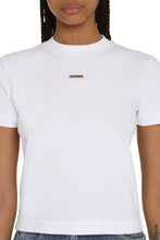 Load image into Gallery viewer, Gros Grain Cotton crew-neck T-shirt
