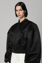 Load image into Gallery viewer, Satin bomber jacket
