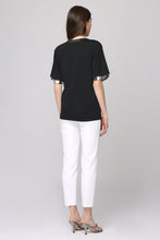 Load image into Gallery viewer, Viscose crew-neck T-shirt
