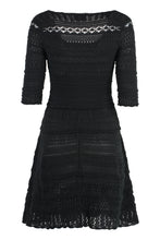 Load image into Gallery viewer, Embroidered cotton mini dress
