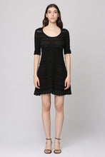 Load image into Gallery viewer, Embroidered cotton mini dress
