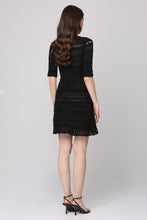 Load image into Gallery viewer, Embroidered cotton mini dress
