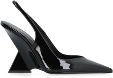 Load image into Gallery viewer, Cheope patent leather slingback pumps
