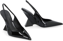 Load image into Gallery viewer, Cheope patent leather slingback pumps
