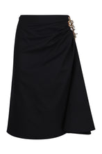 Load image into Gallery viewer, Skirt midi Sovora in wool
