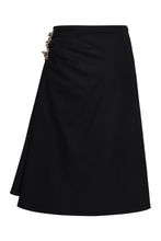 Load image into Gallery viewer, Skirt midi Sovora in wool
