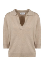 Load image into Gallery viewer, Knitted wool polo shirt
