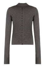 Load image into Gallery viewer, Long sleeve merino wool polo
