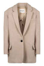 Load image into Gallery viewer, Wool single-breasted blazer
