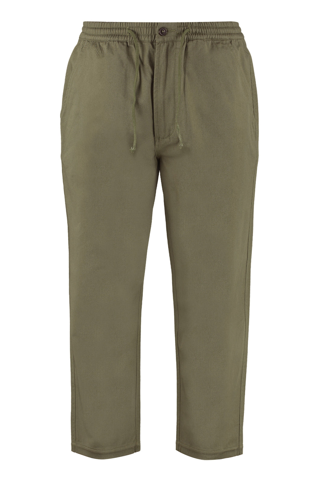 Cotton gabardine trousers