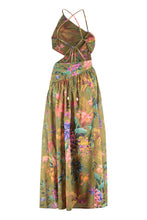 Load image into Gallery viewer, Tropicana printed cotton dress
