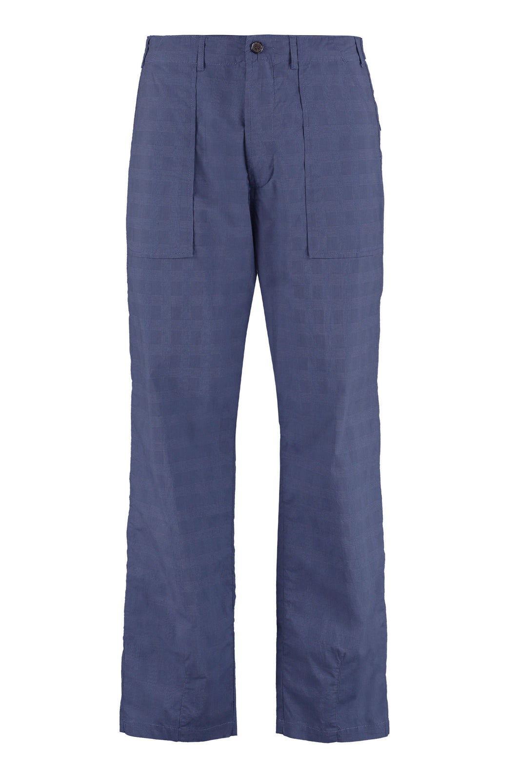 Stretch cotton trousers
