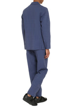 Load image into Gallery viewer, Three-button single-breast checked jacket
