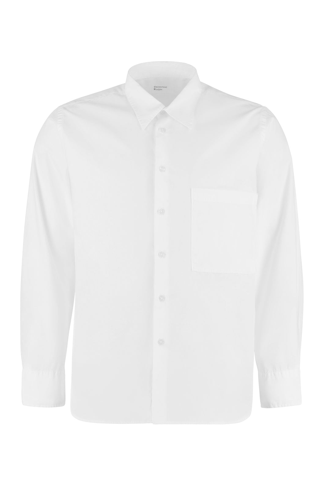 Cotton poplin shirt