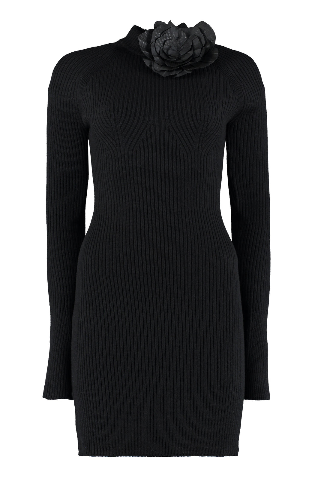 Ribbed knit dress