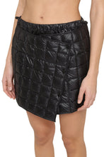 Load image into Gallery viewer, Padded nylon mini skirt
