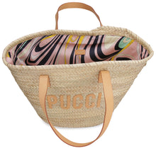 Load image into Gallery viewer, Raffia tote bag
