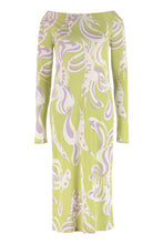 Load image into Gallery viewer, Printed jersey sheath-dress

