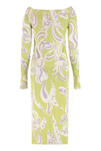 Load image into Gallery viewer, Printed jersey sheath-dress
