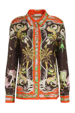 Load image into Gallery viewer, Printed silk shirt
