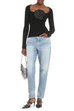 Load image into Gallery viewer, Long sleeve crew-neck sweater
