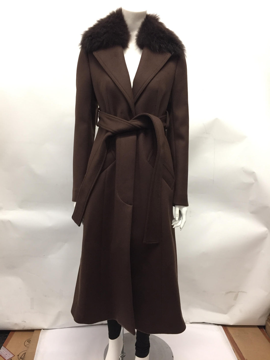 Wool long coat