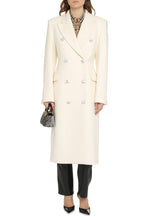 Load image into Gallery viewer, Wool blend double-breasted coat
