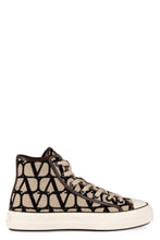 Load image into Gallery viewer, Valentino Garavani - Totaloop high-top fabric sneakers
