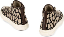 Load image into Gallery viewer, Valentino Garavani - Totaloop high-top fabric sneakers
