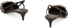 Load image into Gallery viewer, Valentino Garavani - Toile Iconographe motif pointy-toe slingback pumps
