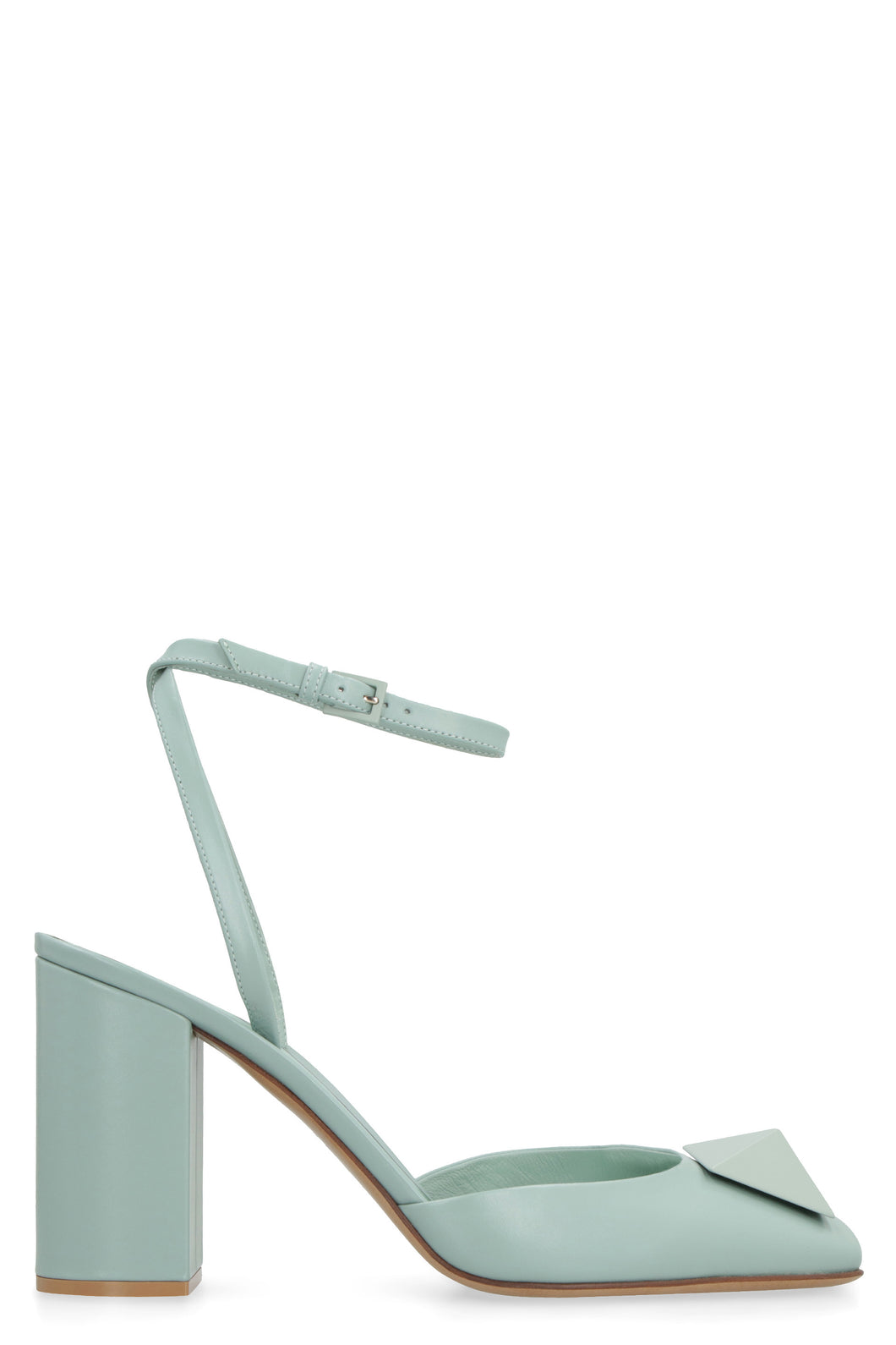Valentino Garavani - Leather slingback pumps