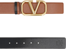 Load image into Gallery viewer, Valentino Garavani - Reversible leather belt
