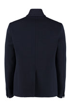 Load image into Gallery viewer, Quilted single-breasted wool jacket
