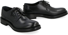 Load image into Gallery viewer, Derby Rockstud  Essential leather lace-up shoes
