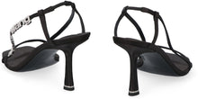 Load image into Gallery viewer, Ivy satin sandals with heel
