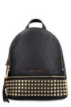 Load image into Gallery viewer, Studded leather backpack
