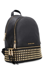 Load image into Gallery viewer, Studded leather backpack
