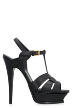 Load image into Gallery viewer, Tribute heeled leather sandals
