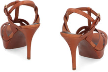 Load image into Gallery viewer, Tribute heeled leather sandals

