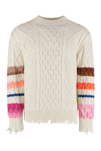 Load image into Gallery viewer, Long sleeve crew-neck sweater
