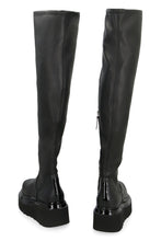 Load image into Gallery viewer, Amalia eco-leather over-the-knee boots
