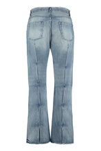 Load image into Gallery viewer, Destroyed straight leg jeans
