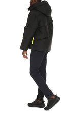 Load image into Gallery viewer, Hooded full-zip down jacket
