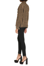 Load image into Gallery viewer, Houndstooth double breast blazer
