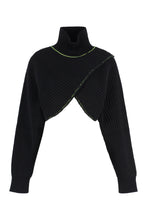 Load image into Gallery viewer, Ribbed turtleneck sweater
